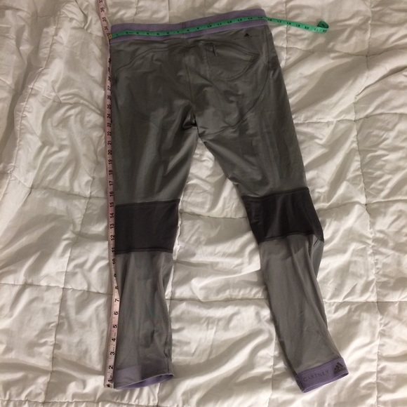 Gray Purple Adidas legging pants (NWT) - Picture 5 of 8